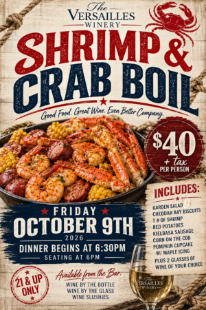 Oct 9: Shrimp & Crab boil