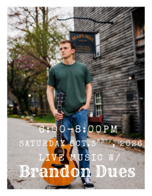 Live Music with Brandon Dues